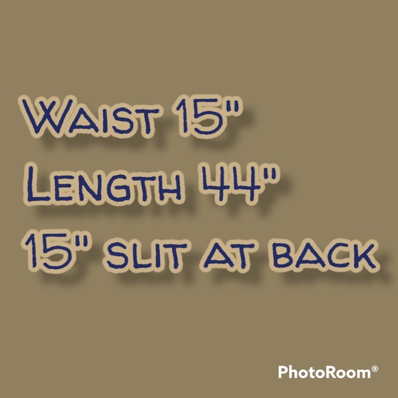 Vtg 90s navy blue blanket skirt - Picture 11 of 12